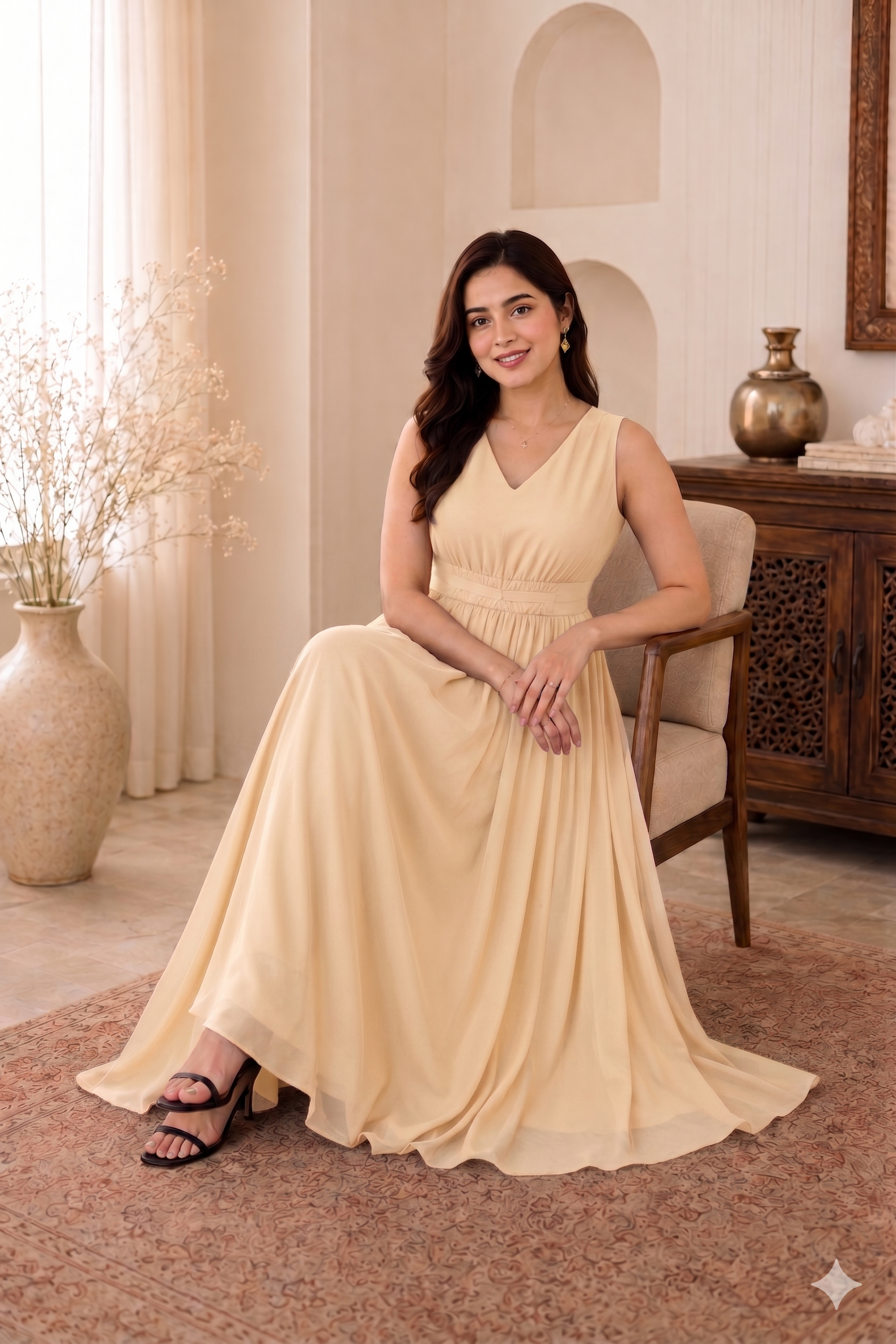 Butter Yellow Maxi Dress