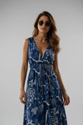 Azure willow maxi dress